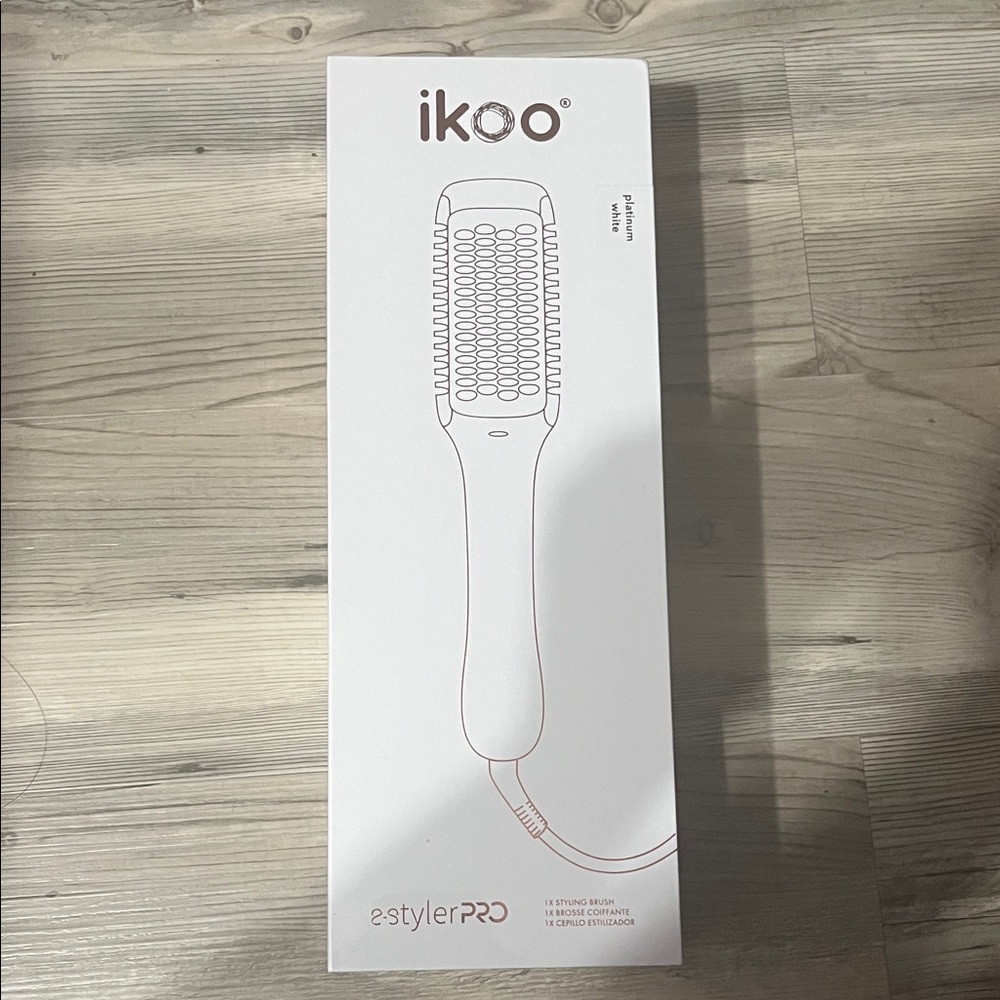 Ikoo Hair Straightening Brush - Picture 2 of 5